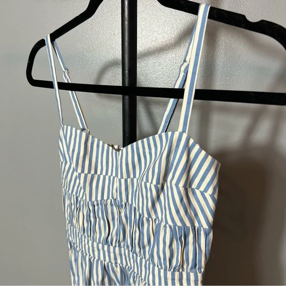 Reformation Lauretta Dress Monday Stripe - Picture 4 of 8